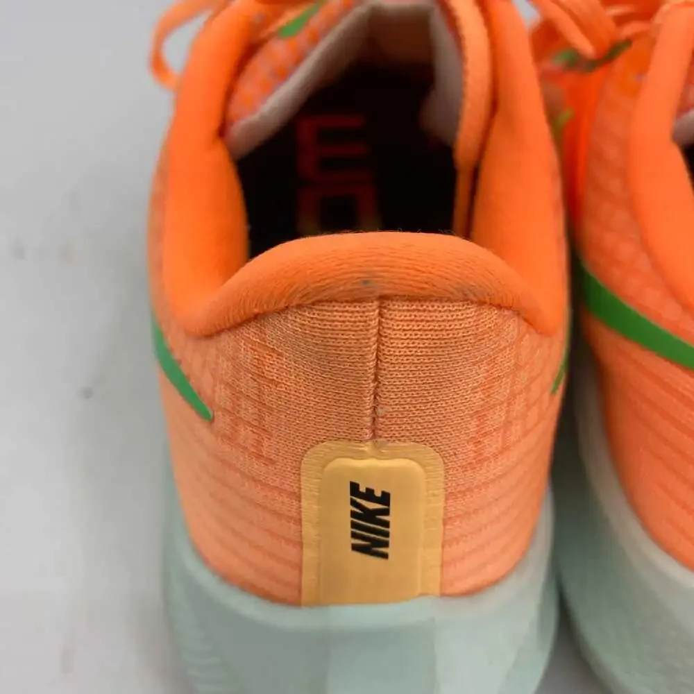 Nike Orange Green Air Zoom Pegasus 39 Sneakers | Women's Size 7